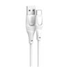 CABLE USB TIPO C NB238 3 METROS BLANCO XO - XONB238TC3MWH