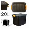 CAJA DE ALMACENAJE 39X29.5X28.3CM NEGRA PARABOX - 13635