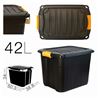 CAJA DE ALMACENAJE 50.3X38.8X34CM NEGRA PARABOX - 13637