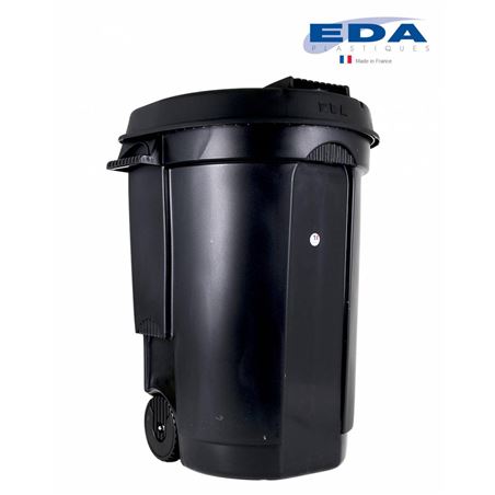 CUBO DE BASURA CON RUEDAS DE 110 LITROS EDA - BE01099965914