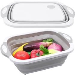 FREGADERO PLEGABLE CON DESAGÜE 40X30CM - BE01013372342