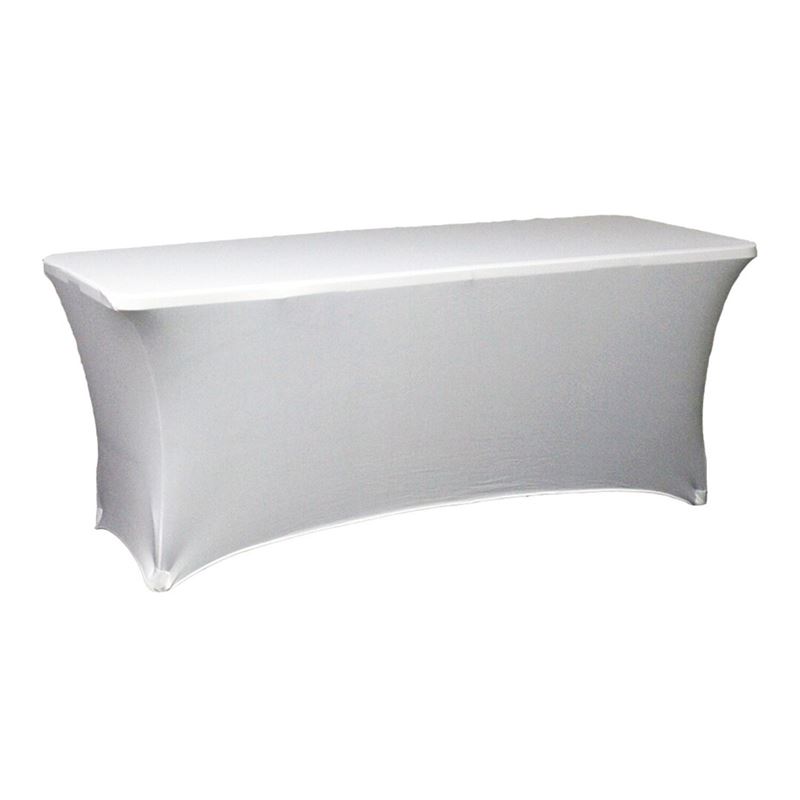 FUNDA PARA MESA RESINA 150CM BLANCA - 75865
