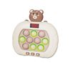 JUEGO PORTATIL POP IT PELUCHE MXPS-200 MARRON - OEM0200581