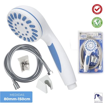 CONJUNTO DE DUCHA TELENO BLANCO HBS - 5007790070.
