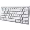 TECLADO COMPACTO INALAMBRICO BLUETOOTH PLATA TRUST - 24654