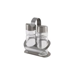 SET SALERO Y PIMENTERO ACERO INOX MONIX - M270201C