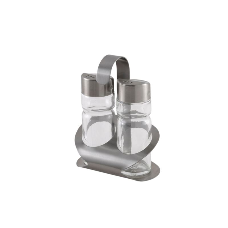 SET SALERO Y PIMENTERO ACERO INOX MONIX - M270201C