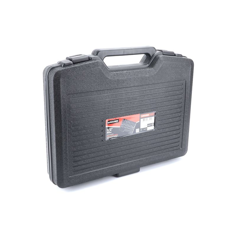 JUEGO DE 40 UNIDADES LLAVES DE VASO DE IMPACTO 1/2" MADER - 63911-2