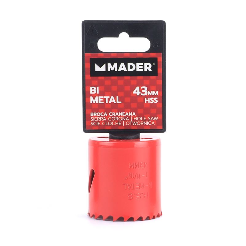 SIERRA CORONA BI-METAL HSS 43MM MADER - 95935