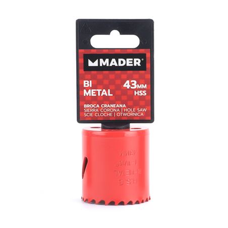 SIERRA CORONA BI-METAL HSS 43MM MADER - 95935