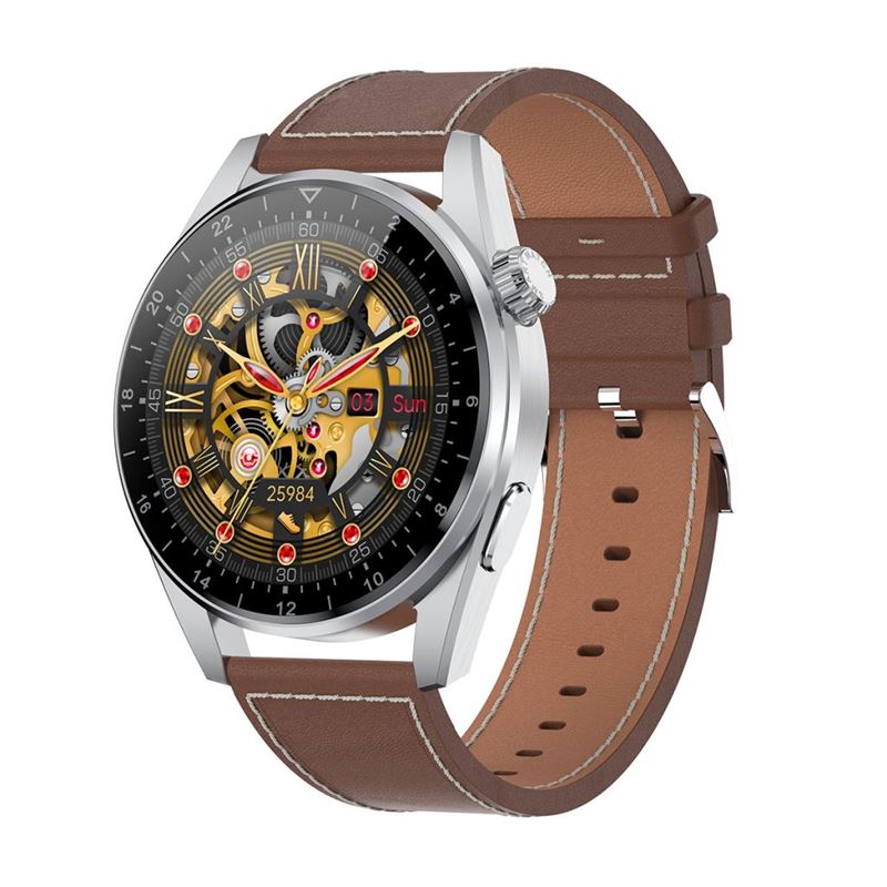 SMARTWATCH W3 PRO 1.36" IPS | LLAMADAS BT | | 2 CORREAS | PLATA XO - XOW3SL