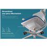 SILLA OFICINA GAMA SENIOR SE1800 CROMAD - CR1203-6