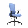 SILLA OFICINA GAMA SENIOR SE1700 AZUL CROMAD - CR1202-1