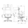 SILLA OFICINA GAMA SENIOR SE1400 CROMAD - CR1199-9