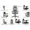 SILLA OFICINA GAMA SENIOR SE1400 CROMAD - CR1199-10