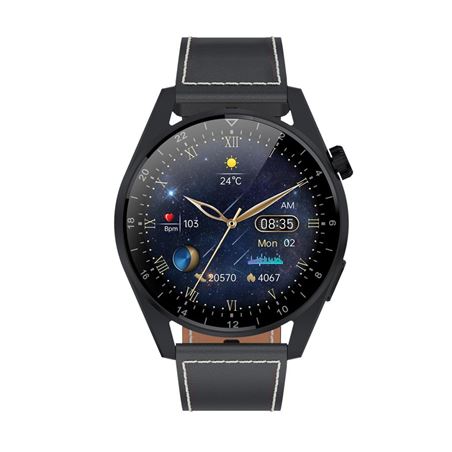 SMARTWATCH W3 PRO 1.36" IPS | LLAMADAS BT | | 2 CORREAS | NEGRO XO - XOW3BK-2
