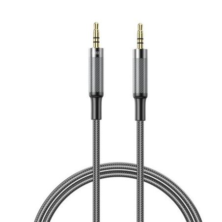 CABLE AUDIO JACK 3.5 - JACK 3.5 TRENZADO NEGRO NBR279C XO - XONBR279CBK