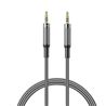 CABLE AUDIO JACK 3.5 - JACK 3.5 TRENZADO NEGRO NBR279C XO - XONBR279CBK