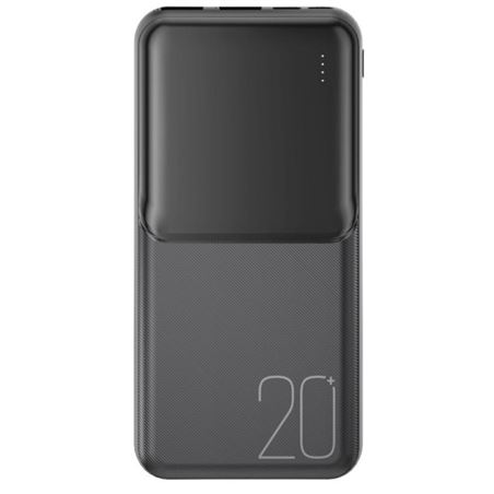 POWERBANK 20000MAH 2 SALIDAS NEGRO PR252 XO - XOPR252BK