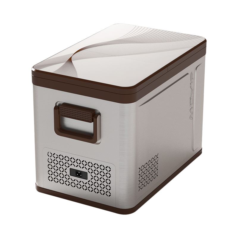 NEVERA PORTATIL CON COMPRESOR 41 LITROS 60W DOBLE ZONA MUVIP - MV0579-2