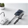 CABLE 2 EN 1 60W TIPO C + CABLE CARGA MAGNETICA APPLE WATCH NEGRO XO - XOCX030BK-1