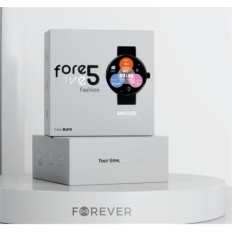 SMARTWATCH FOREVIVE SB-365 BLACK FOREVER - GSM180308-1