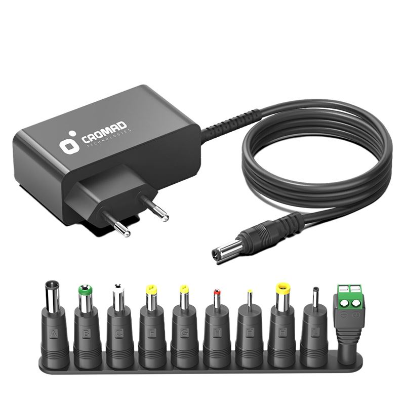 CARGADOR UNIVERSAL AUTOMÁTICO 24W | 11 PUNTAS CROMAD - CR1205