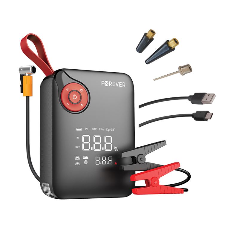 ARRANCADOR PORTATIL 4 EN 1 JS-400 FOREVER - GSM186718