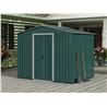 CASETA DE METAL | PUERTAS CORREDERAS 185.5X245X208CM (4.5M2) VERDE SUNGARDE - SG0125-1