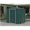 CASETA DE METAL | PUERTAS CORREDERAS 185X181X200CM (3.36M2) VERDE SUNGARDEN - SG0124-1