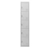 TAQUILLA METÁLICA 5 PUERTAS 1800X300X500MM CROMAD - CR1181-1