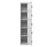 TAQUILLA METÁLICA 5 PUERTAS 1800X300X500MM CROMAD - CR1181-2