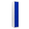 TAQUILLA METÁLICA 5 PUERTAS 1800X300X500MM AZUL CROMAD - CR1187