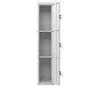 TAQUILLA METÁLICA 3 PUERTAS 1800X300X500MM CROMAD - CR1179-2