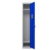 TAQUILLA METÁLICA 1 PUERTA 1800X300X500MM AZUL CROMAD - CR1183-2