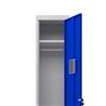 TAQUILLA METÁLICA 1 PUERTA 1800X300X500MM AZUL CROMAD - CR1183-3