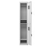 TAQUILLA METÁLICA 2 PUERTAS 1800X300X500MM CROMAD - CR1178-2