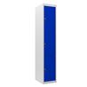 TAQUILLA METÁLICA 3 PUERTAS 1800X300X500MM AZUL CROMAD - CR1185