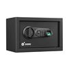 CAJA FUERTE ELECTRÓNICA CON DETECTOR DE HUELLA 200X310X200MM CROMAD - CR1196