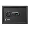 CAJA FUERTE ELECTRÓNICA CON DETECTOR DE HUELLA 250X350X250MM CROMAD - CR1197-2