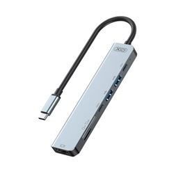 ADAPTADOR TIPO C HUB008 7 EN 1 XO - XOHUB008