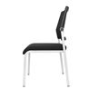 LOTE 4 SILLAS CONFIDENTE DESIGN APILABLES ESTRUCTURA METÁLICA CROMAD - CR1152-6