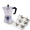 CAFETERA 6 TAZAS ALUMINIO ANTIADHERENTE MUVIP - MV0601