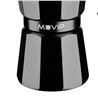 CAFETERA 1 TAZA ALUMINIO NEGRO MATE ANTIADHERENTE MUVIP - MV0603-2