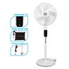 VENTILADOR DE PIE SOLAR 40CM | LUZ | USB | 12000MAH |4 VELOCIDADES MUVIP - MV0598