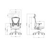SILLA OFICINA GAMA SENIOR SE5000 CROMAD - CR1125-5