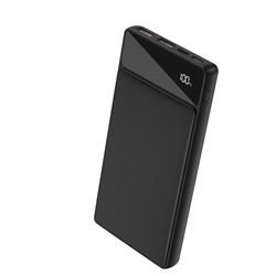 POWERBANK PR132 10000MAH | LCD | TIPO C 20W + USB | NEGRA XO - XOPR132BK
