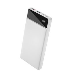 POWERBANK PR132 10000MAH | LCD | TIPO C 20W + USB | BLANCA XO - XOPR132WH