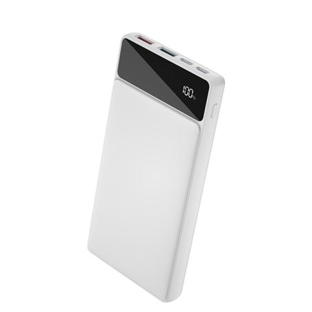 POWERBANK PR132 10000MAH | LCD | TIPO C 20W + USB | BLANCA XO - XOPR132WH