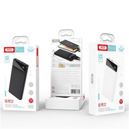 POWERBANK PR132 10000MAH | LCD | TIPO C 20W + USB | BLANCA XO - XOPR132WH-2